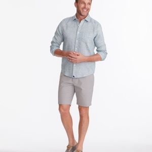 Gray Untuckit Chino Shorts